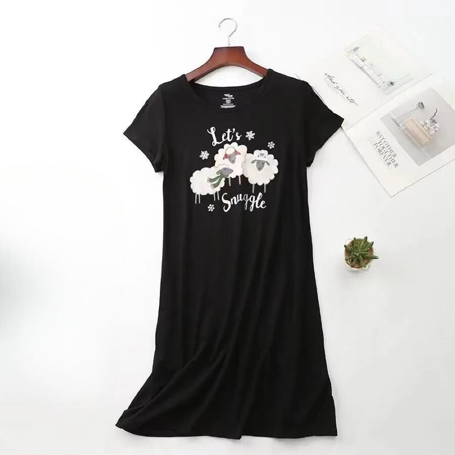 Snuggle Up Cotton Nightgown