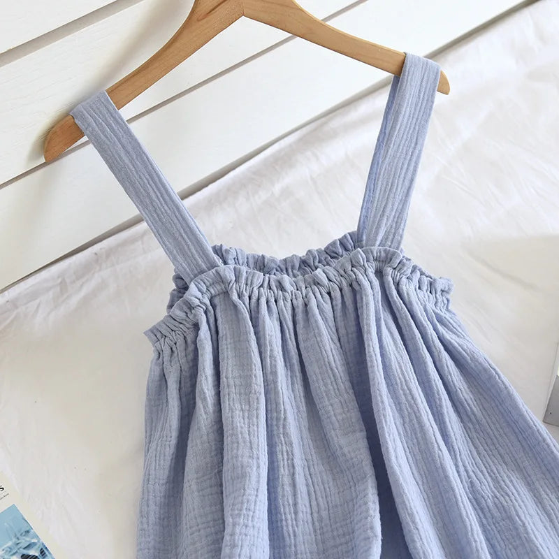 Light-and-Cozy Cotton Shorts Loungewear Set