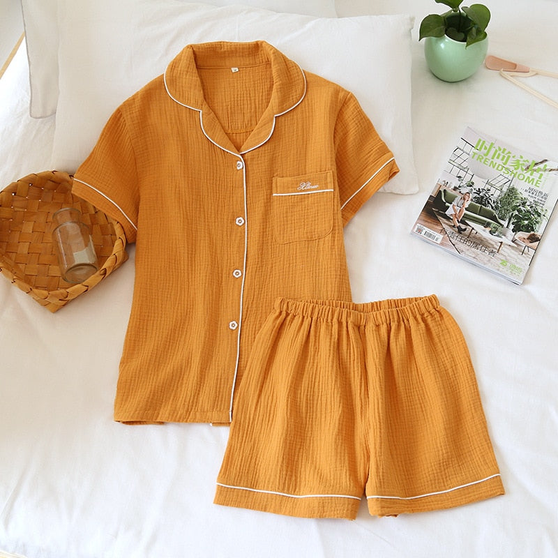 Japanese-Inspired Pajama Set