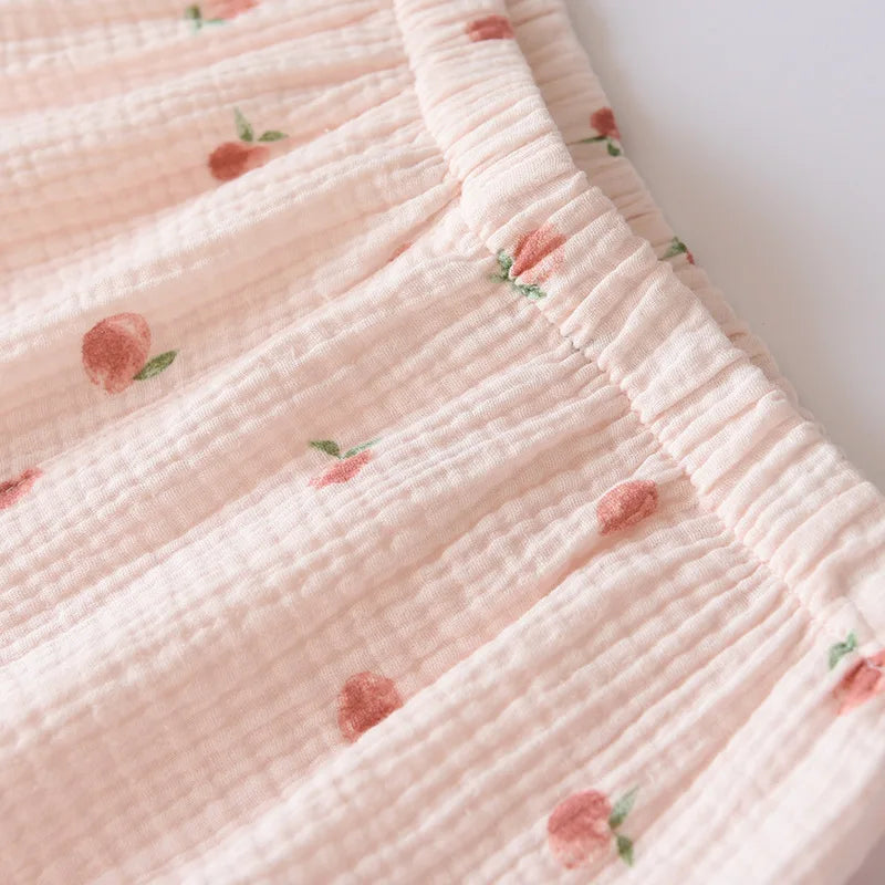 Cute Peachy Short Pajama Set