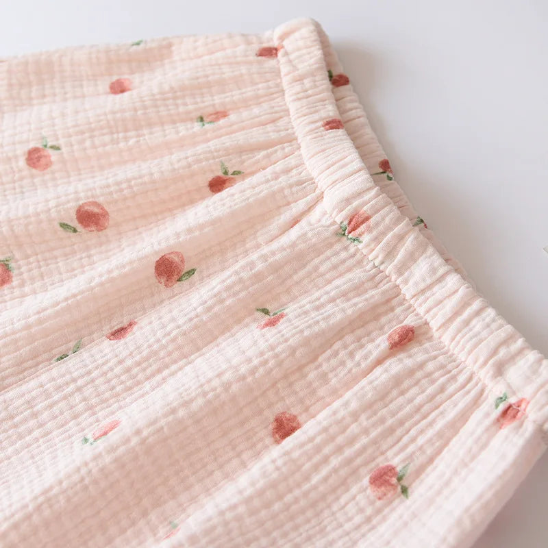 Cute Peachy Short Pajama Set