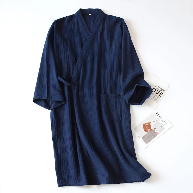 Elegant Japanese-Style Robe