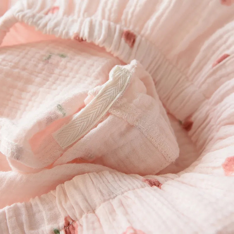 Cute Peachy Short Pajama Set