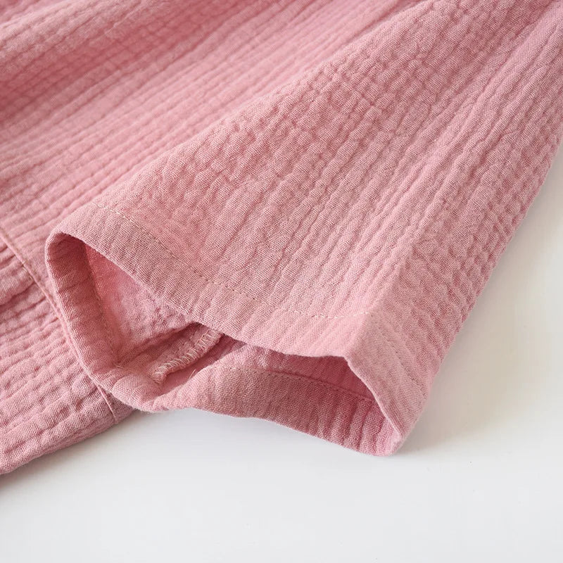 Solid Cotton Nightgown