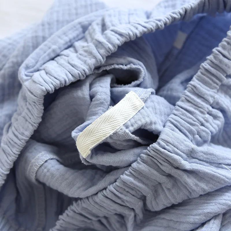 Light-and-Cozy Cotton Shorts Loungewear Set