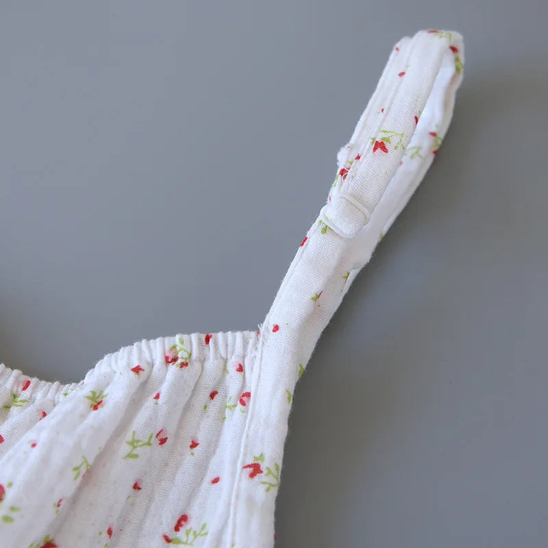 Light-and-Cozy Cotton Cami Loungewear Set