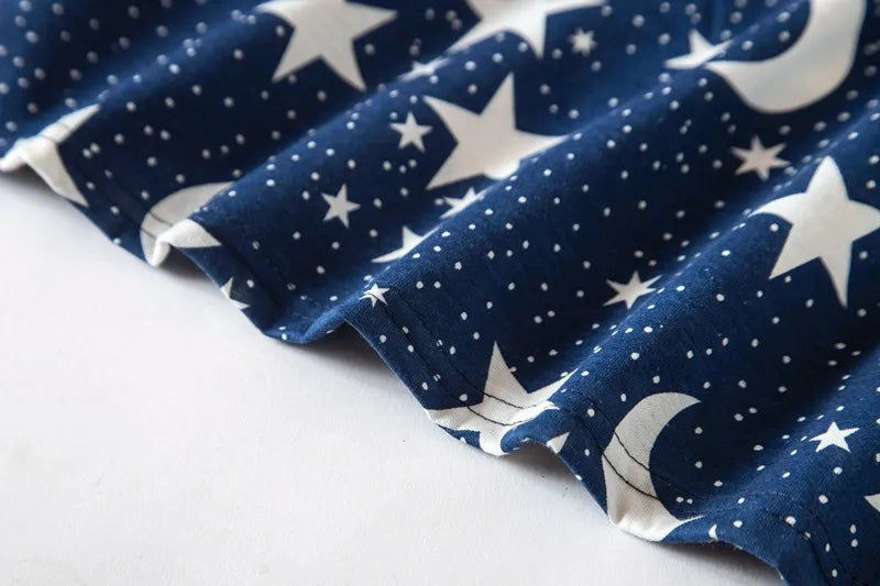 Starry Dream Cotton Nightgown