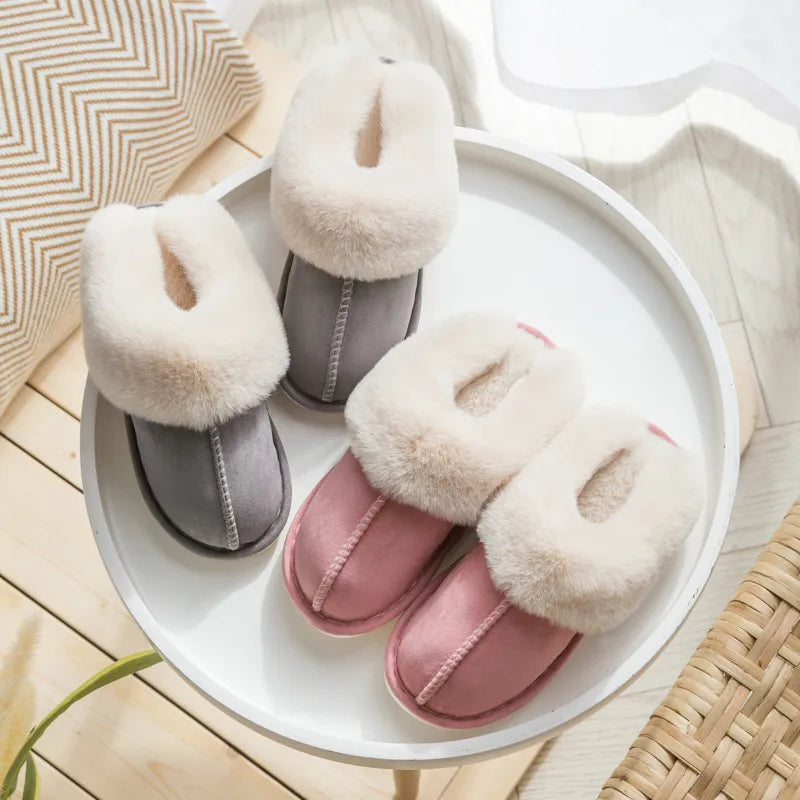 Cloudwalk Luxe Faux Fur Slippers