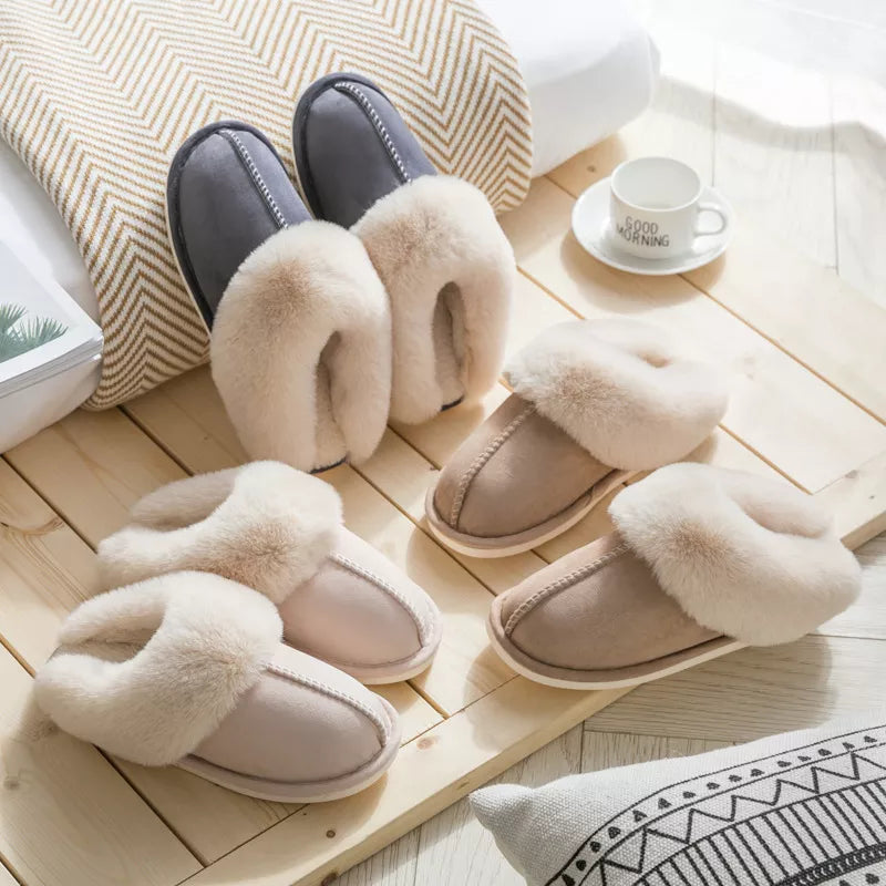 Cloudwalk Luxe Faux Fur Slippers