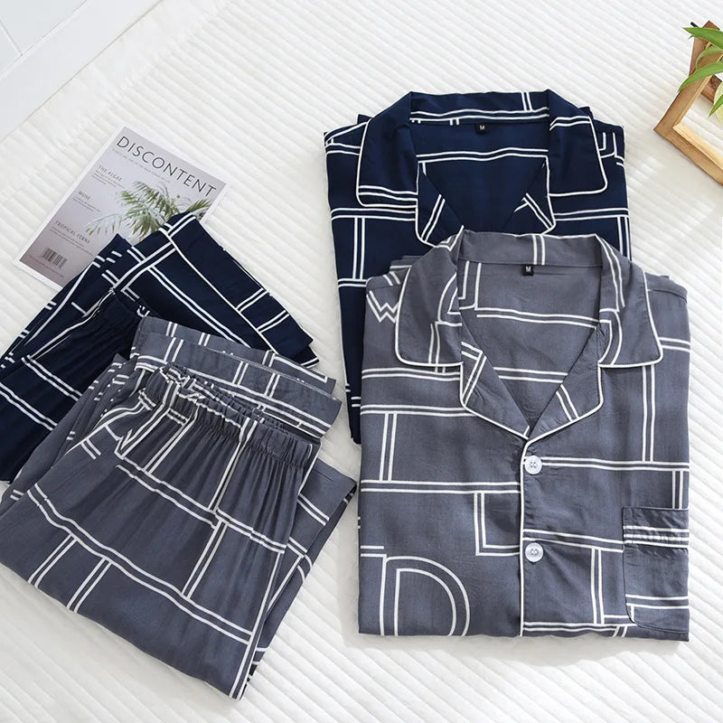 Luxe Viscose Long Sleeve Pants Pajama Set