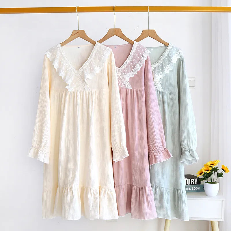 Sweet Princess Cotton Nightgown