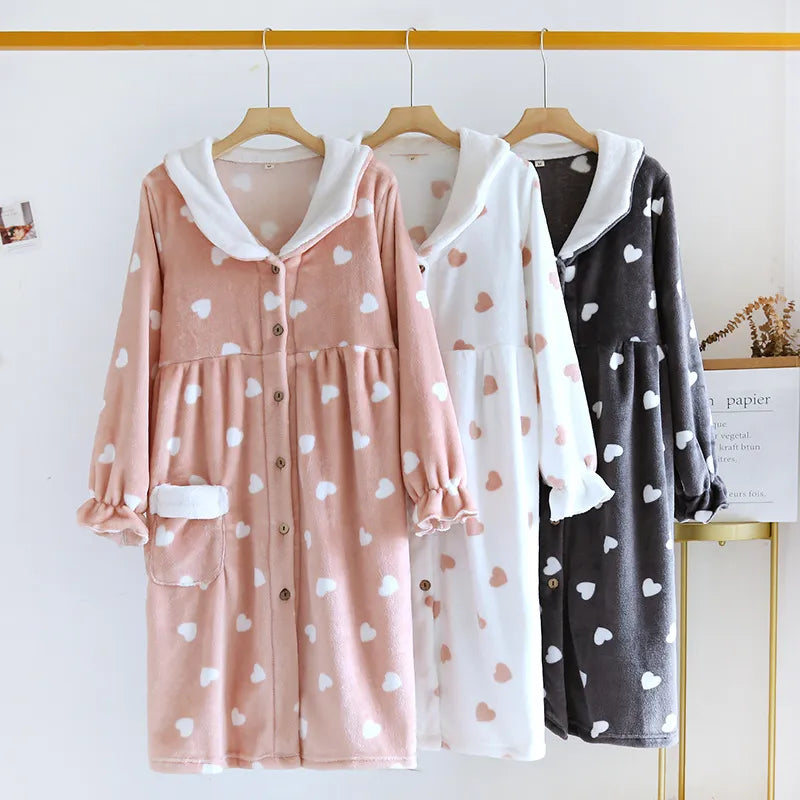 Velvet Flannel Nightgown