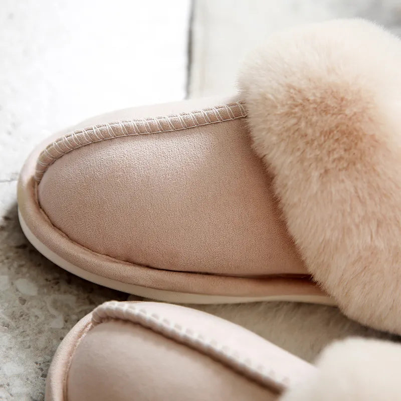 Cloudwalk Luxe Faux Fur Slippers