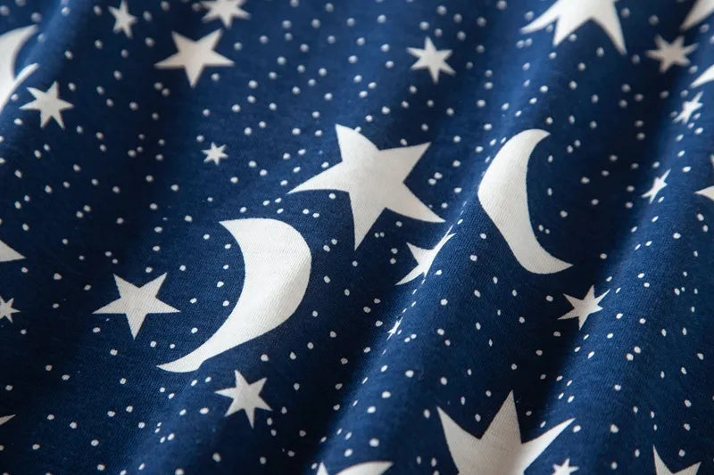 Starry Dream Cotton Nightgown