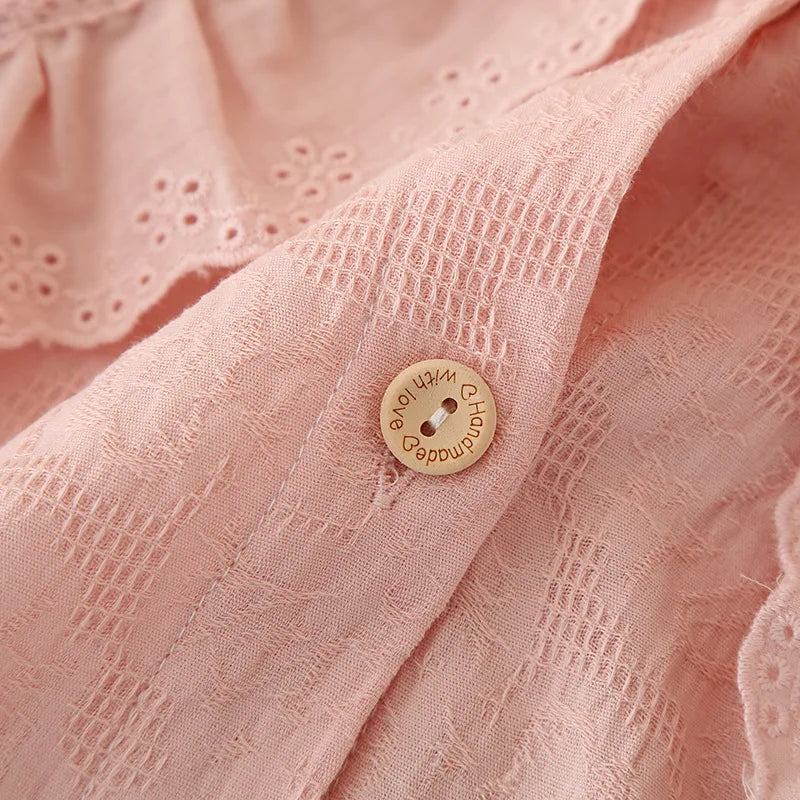 Doll Collar Princess-Style Cotton Nightgown