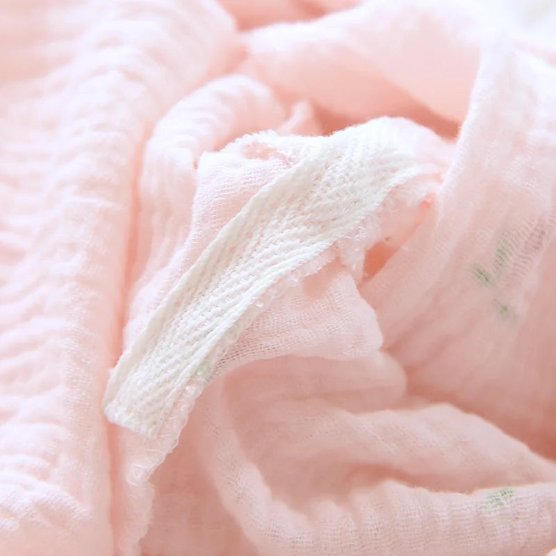Peachy Sleeveless Ruffle Cotton Shorts Pajama Set
