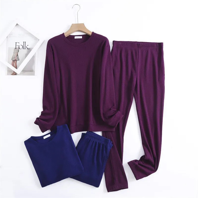 Casual Comfort Cotton Loungewear Set