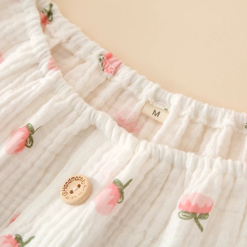 Peachy Cotton Cami Nightgown