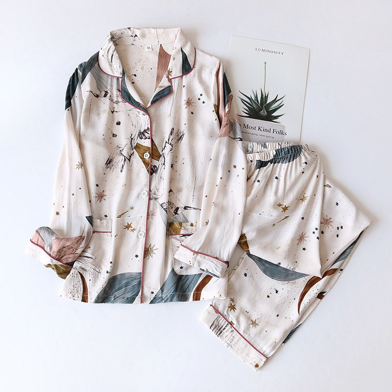Cozy Viscose Pajama Set