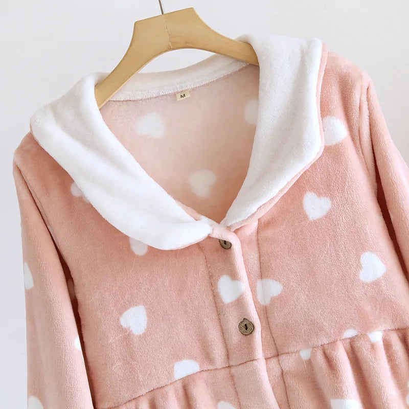 Velvet Flannel Nightgown