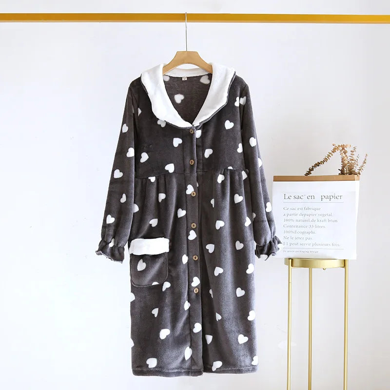 Velvet Flannel Nightgown