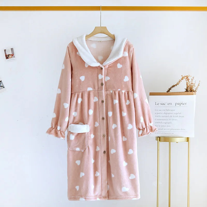 Velvet Flannel Nightgown