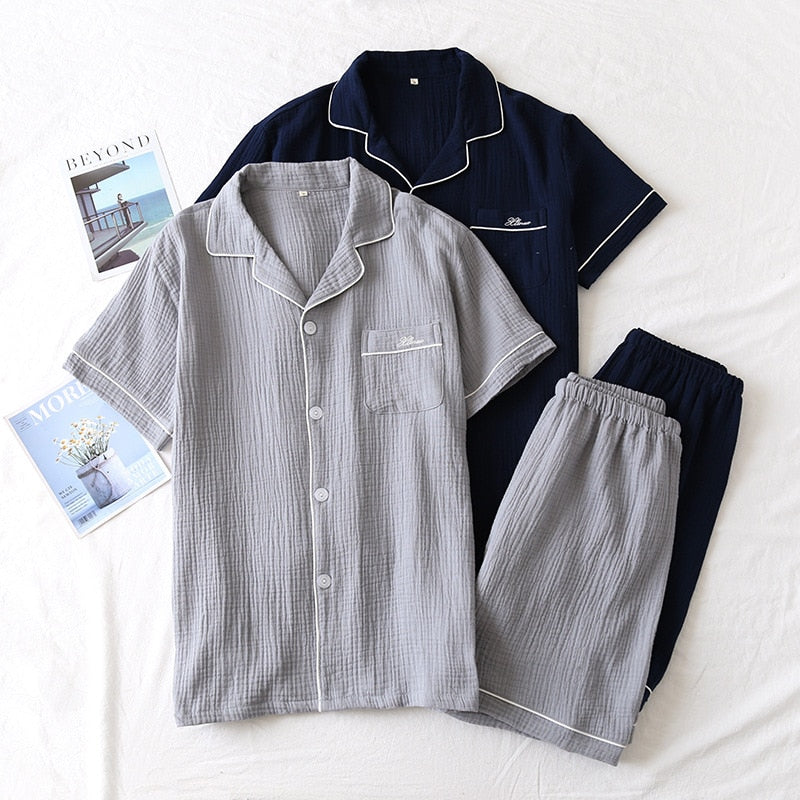 Japanese-Inspired Pajama Set