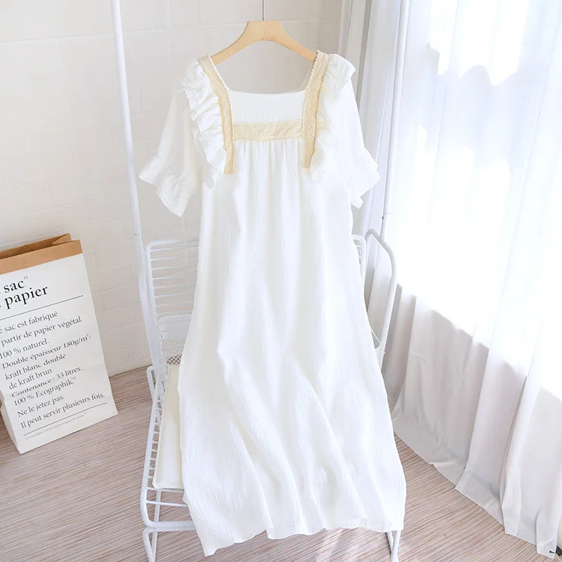Palace Style Cotton Nightgown