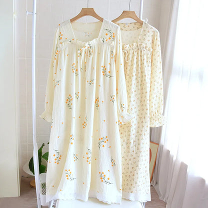Blooming Meadow Cotton Nightgown