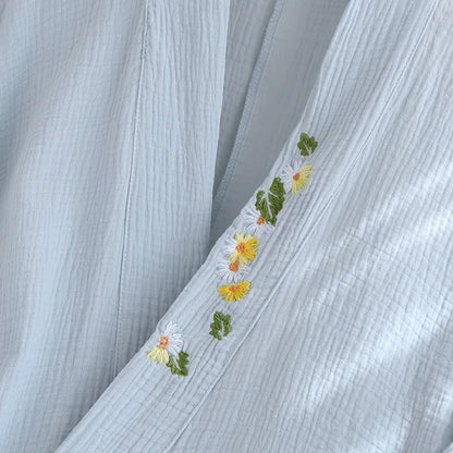 Japanese Kimono-inspired Pure Cotton Short Sleeve Shorts Pajama Set