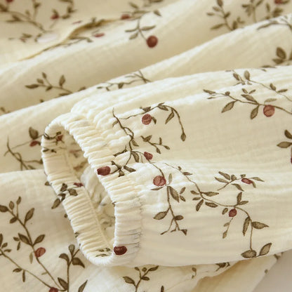 Countryside Pure Cotton Long Sleeve Pants Pajama Set